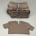 BELLA + CANVAS (12-PACK) Unisex Crewneck Short Sleeve Tees Sz S Heather Brown (New)
