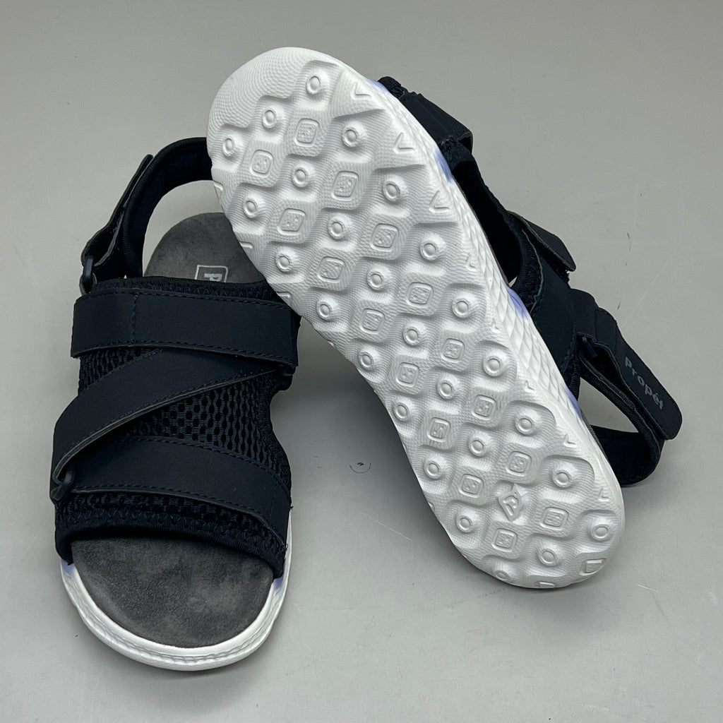 PROPET Travel Activ Sport Sandal Lightweight Women's Sz 7.5 W(D) Black As-is WST013P