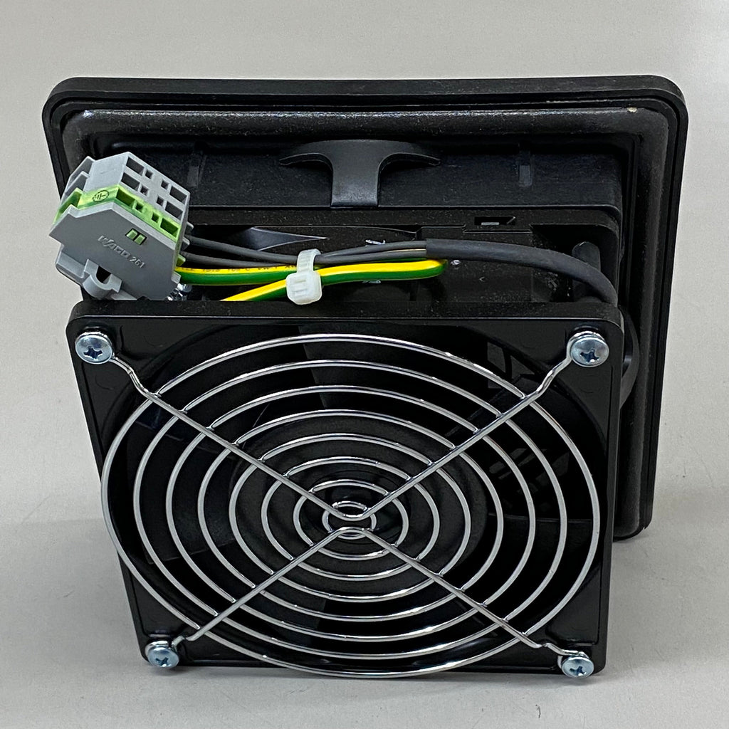 HOFFMAN 3R Side-Mount Filter Fan 5.9"x5.9"x2.9" Black HN0516513