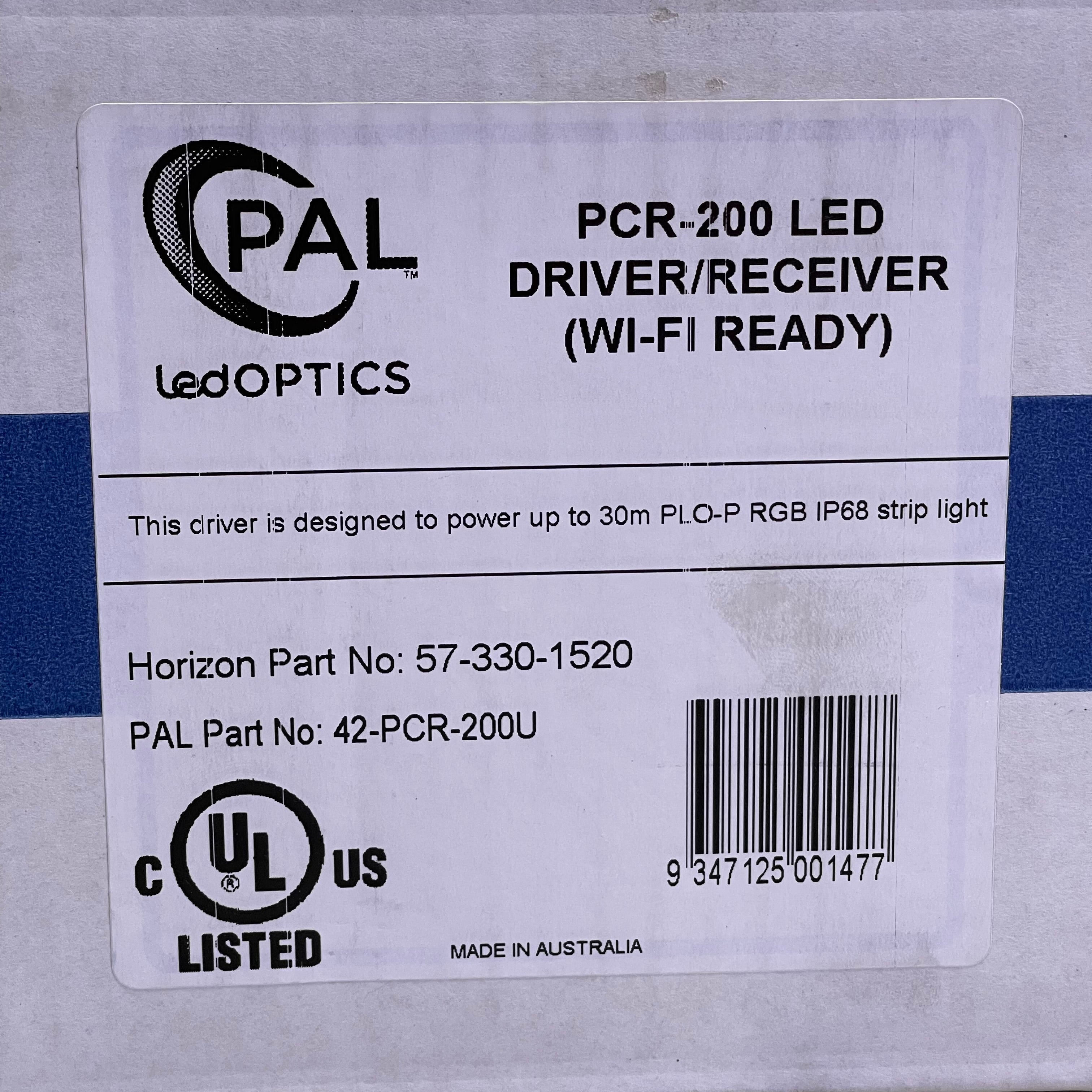 PAL PCR-200 LED Driver/Receiver, Wi-Fi Ready 42-PCR-200U