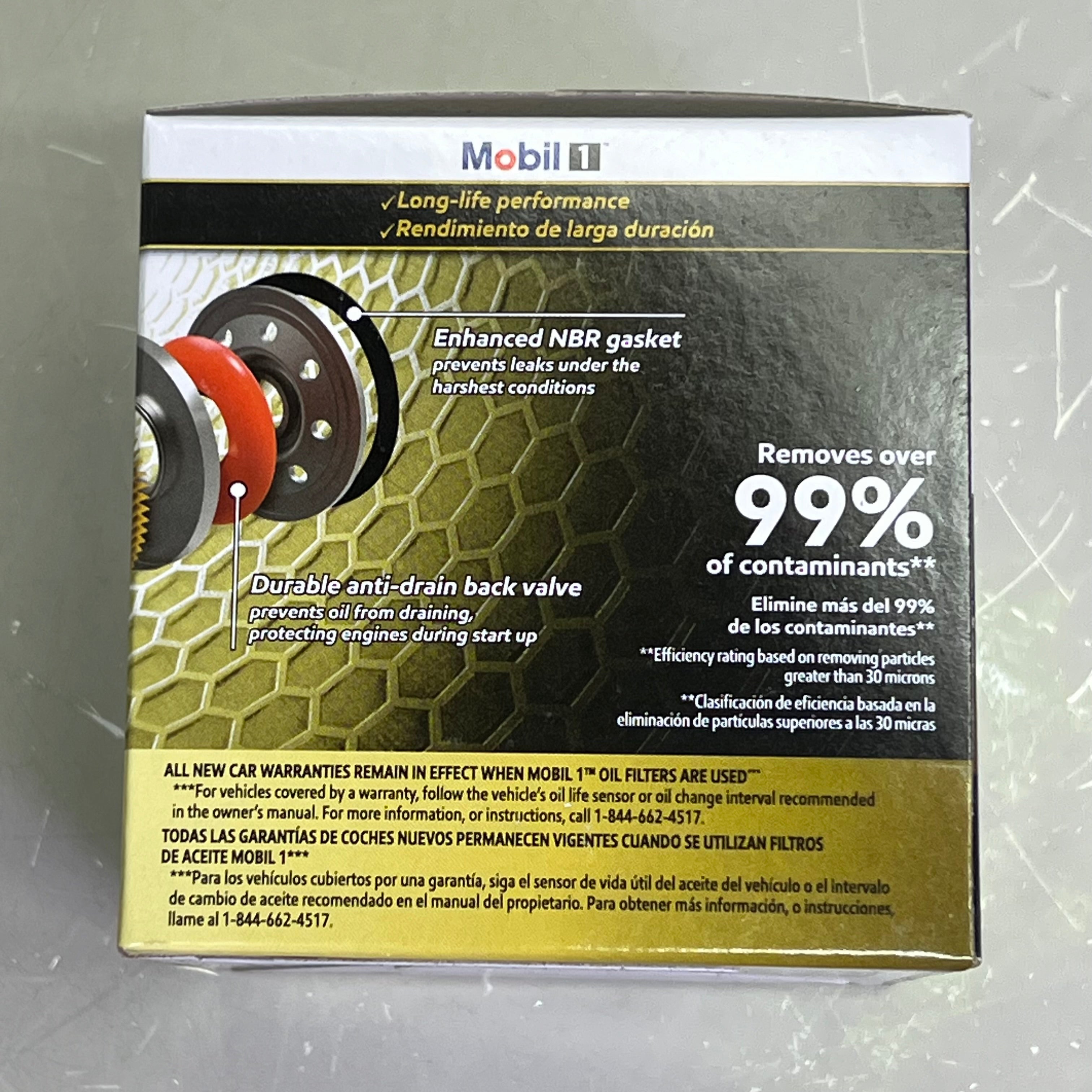MOBIL 1 (2 PACK) Oil Filter Extended Performance Protects 20,000 Miles M1-210A