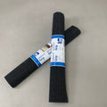 MAGIC COVER (2 Pack) Thick Grip Liner For Shelves, Counter Tops  18"x5' Black 76014