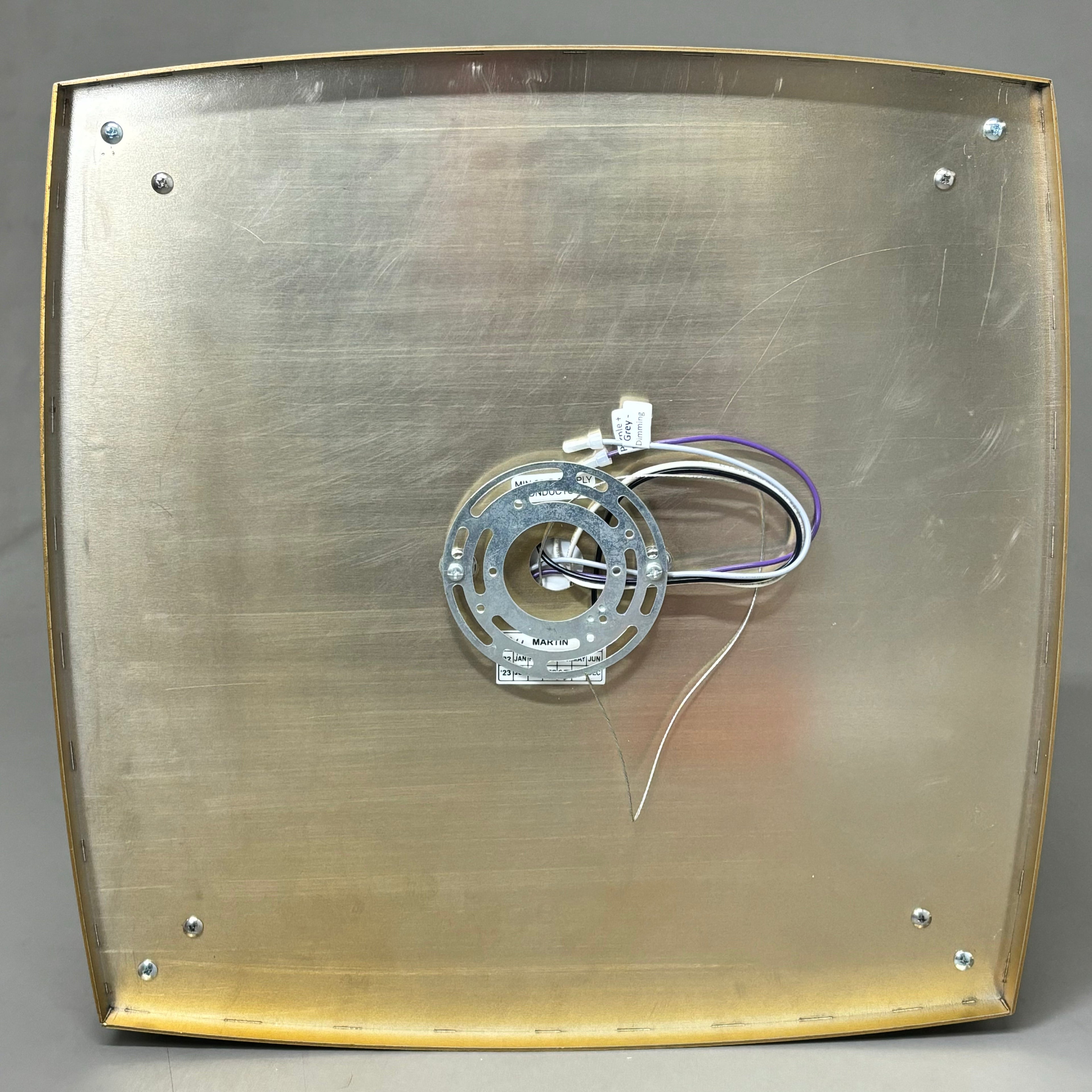 SCOTT LAMP CO. Aluminum Metal Housing Ceiling Lighting Gold/Broze LC103-18-KD-AL