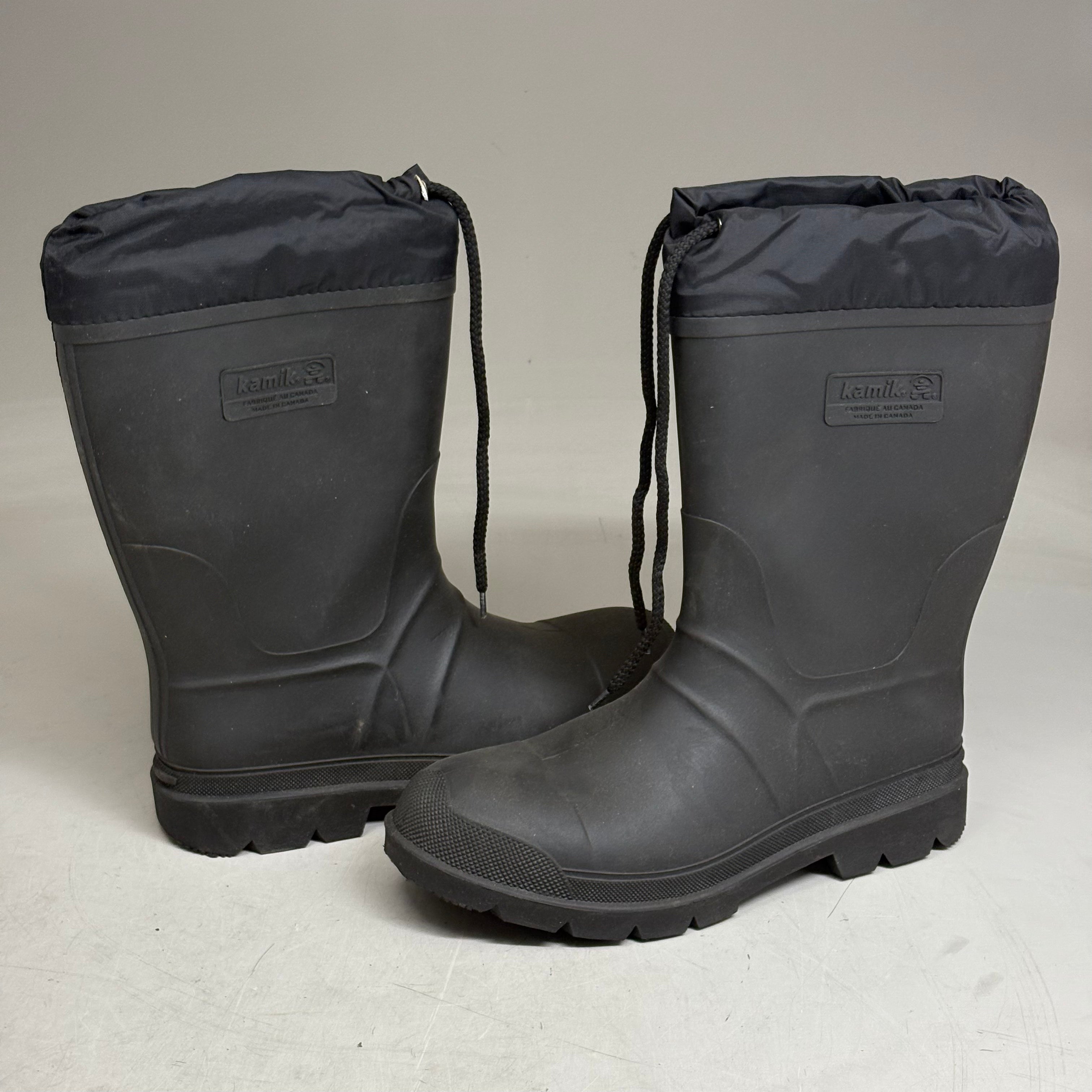 KAMIK Forester Insulated Rubber Boot Removable Liner Waterproof Men's SZ 11