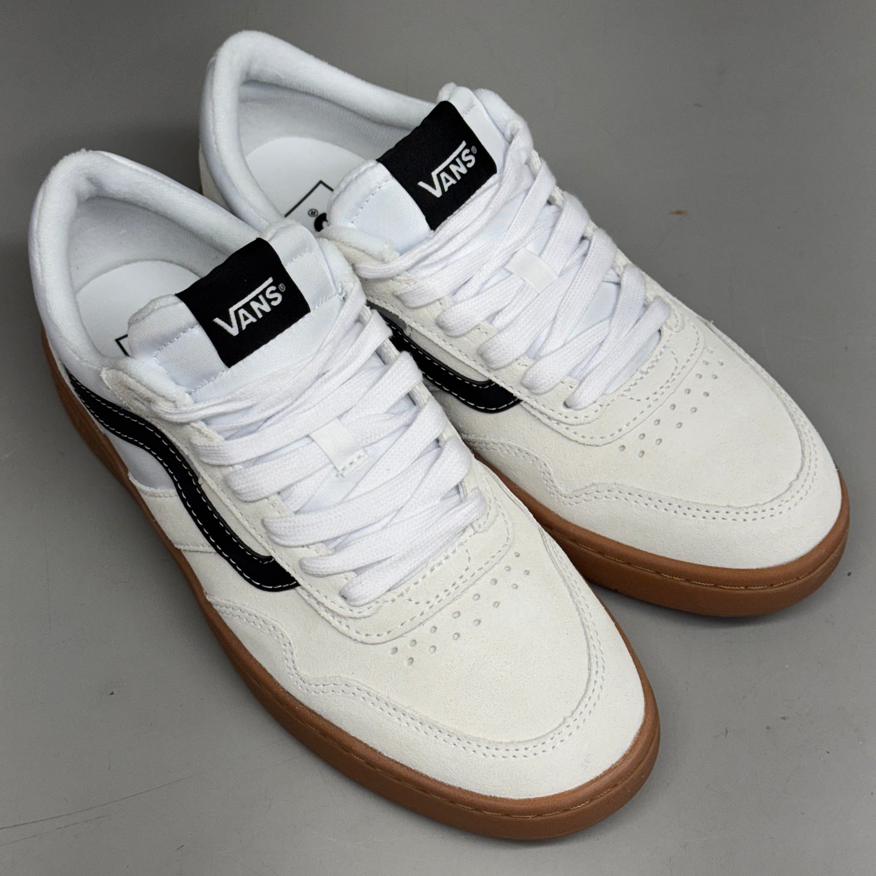 VANS Cruze 3.0 Sneakers Sz Men's 10.0 White/Gum VN000D6S9DH