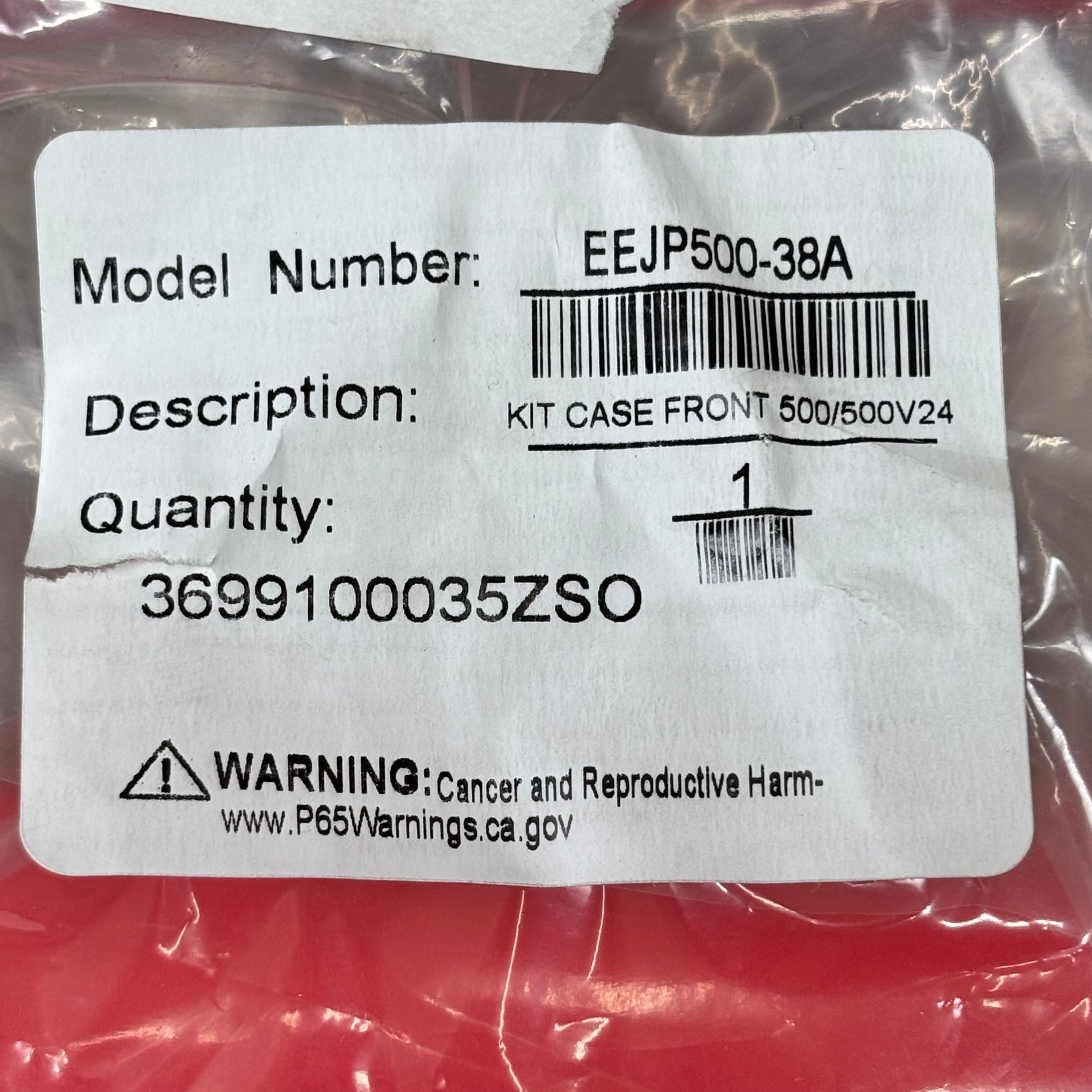 SNAP-ON Kit Case Front 500/500V24 For EEJP500 Jump Starter Red EEJP500-38A