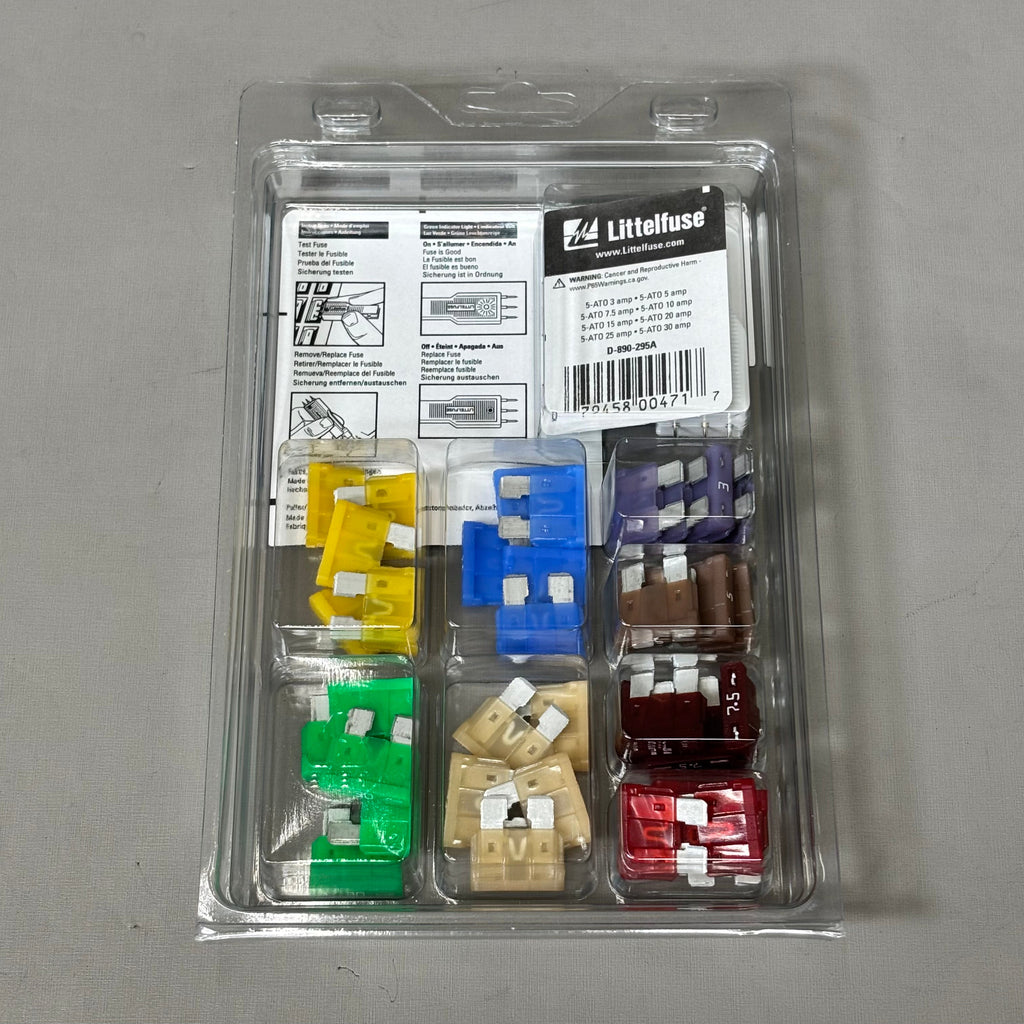 LITTLE FUSE (40 PIECE) Value Pack Various AMP ATO 32V  Multicolor 00940400Z