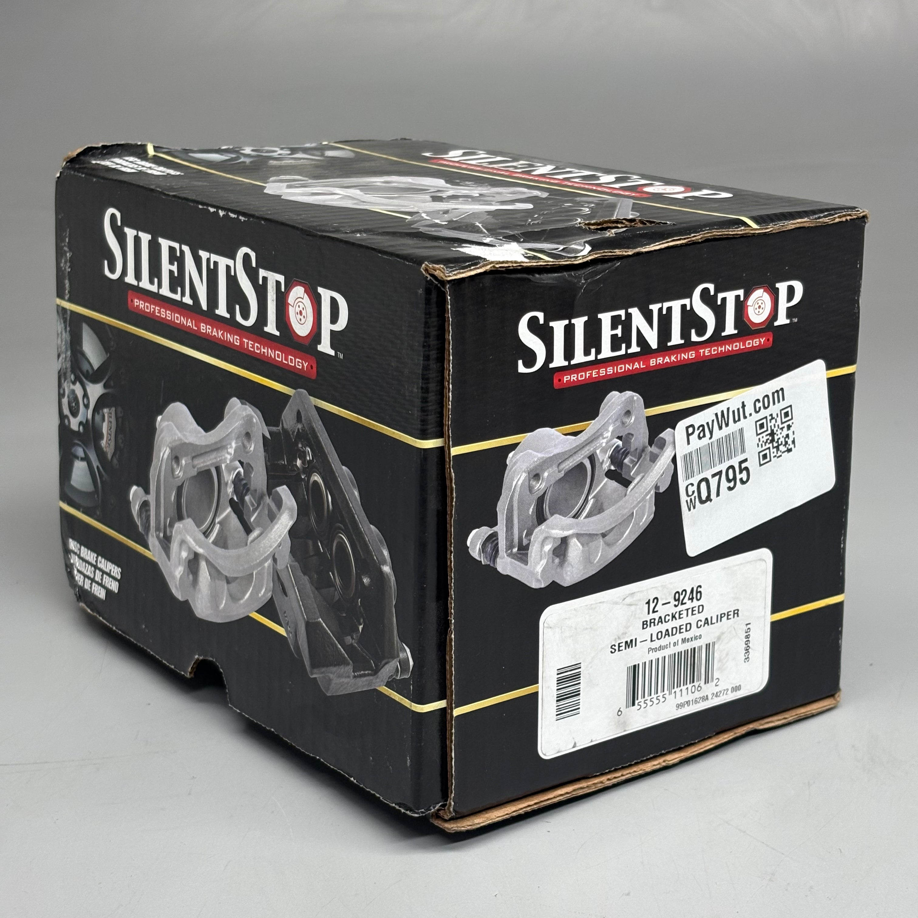 SILENT STOP Semi Loaded Caliper Disc Brake For Toyotas 12-9246