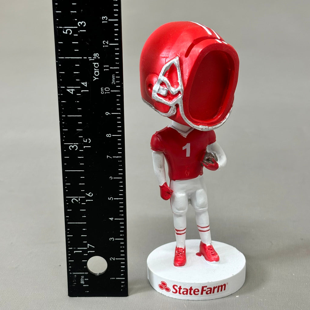 STATE FARM Company Football Player Bobble Head YOU Photograph