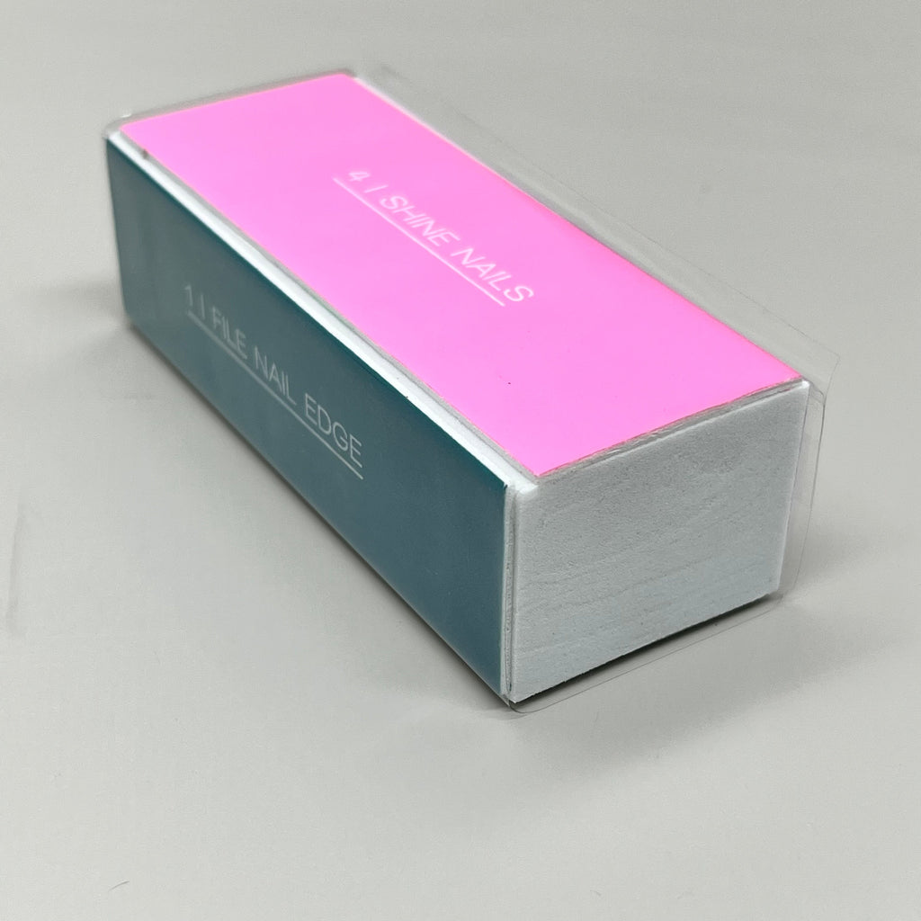 ZA@ WALGREENS (6 PACK!) 4-Way Nail Buffer 3 1/2" Multi-Color WIC 254461 B
