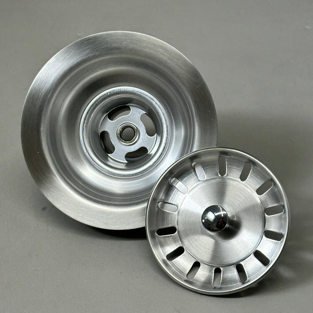 UNBRANDED Kitchen Sink Stainless Steel Basket Strainer Drain Assembly & Stopper