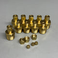 BrassCraft (10PK) 1/4” OD Tube x 1/2” MIP Male Reducing Adapter 68-4-8X