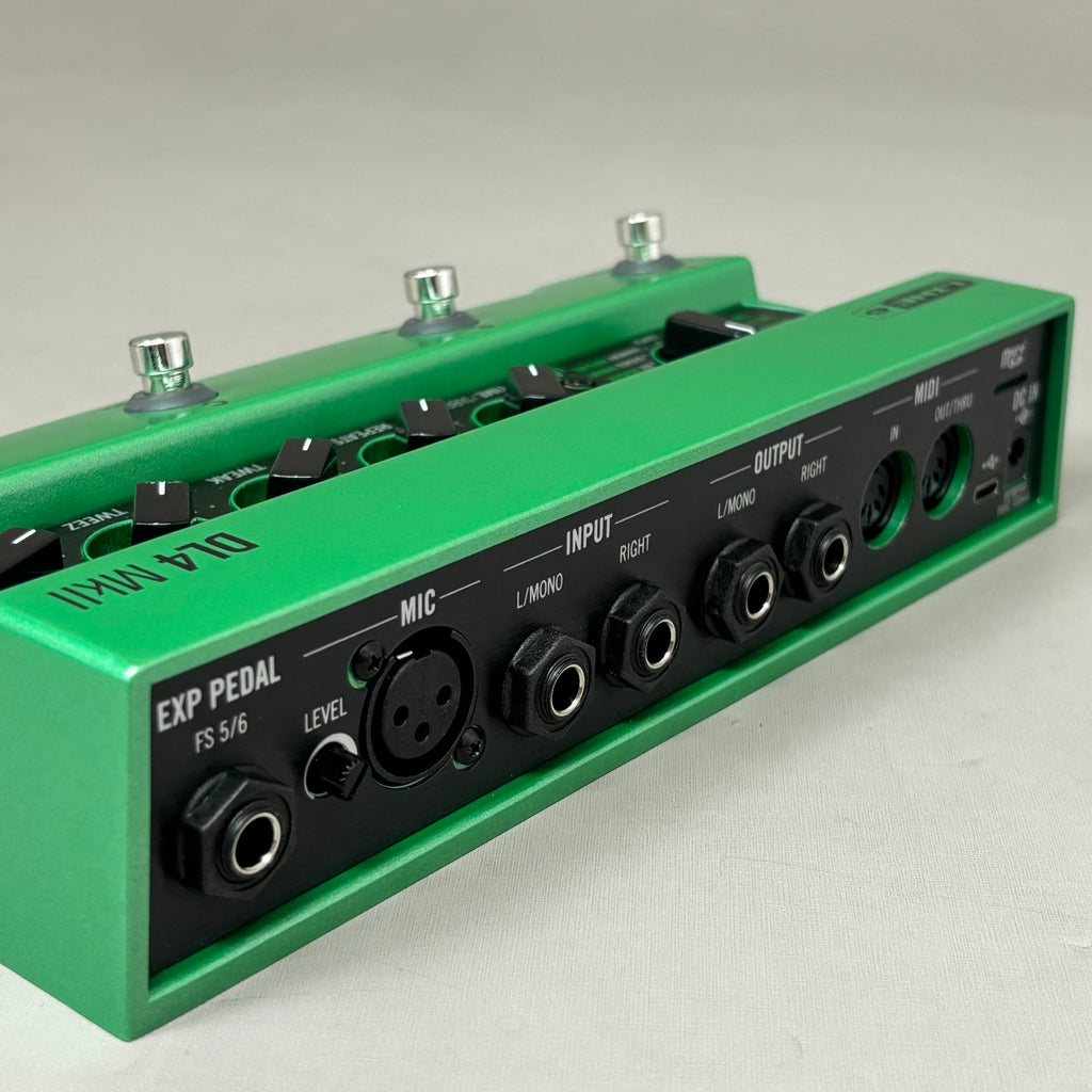 LINE 6 Delay & Looper Modeler Pedal 4 Switch & 1 Switch Loopers Green DL4 MkII