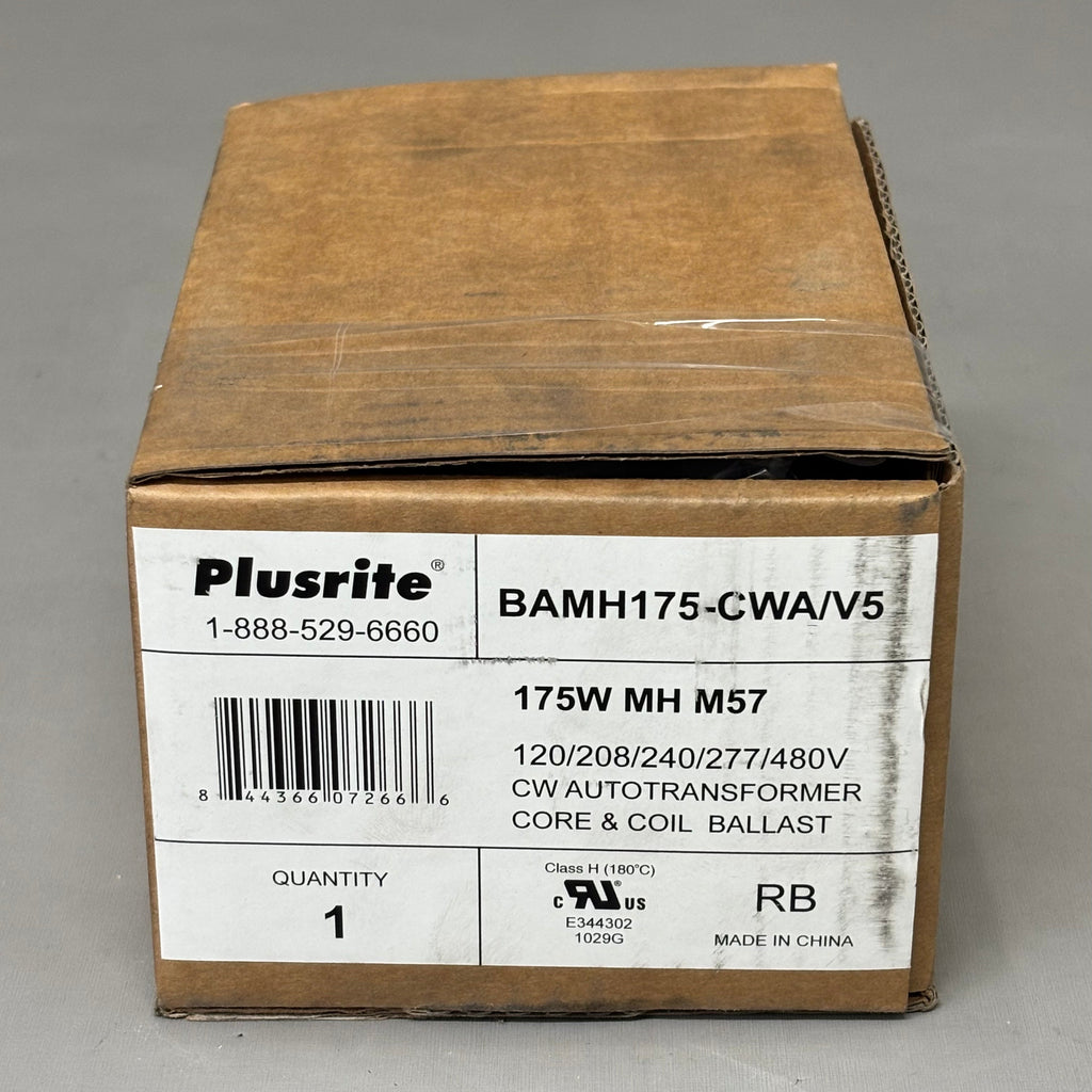 PLUSRITE Probe Start Metal Halide Ballast Kit 175 Watt M57 5 Tap BAMH175-CWA/V5
