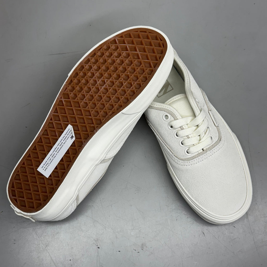VANS Authentic Sliver Sneakers Shoes Women's Sz 9.5 White/White VN000D6DWWW
