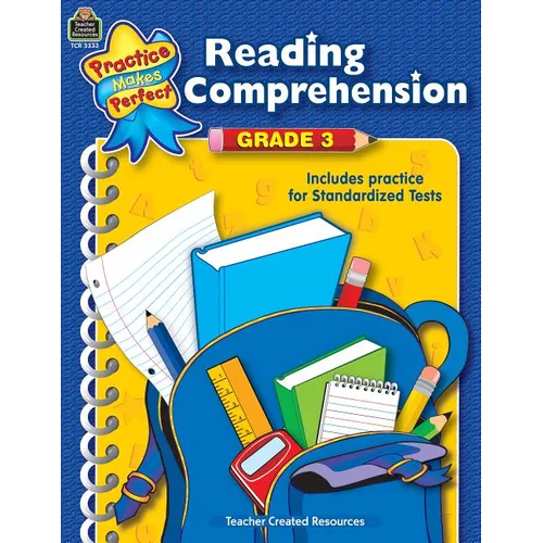 Reading Comprehension Grade 3 - Paperback