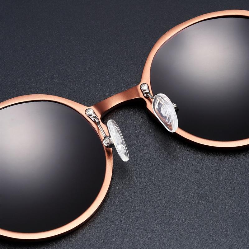 Elegant  Polarized Round Sunglasses Luxury Brand for Men Glasses In Retro Vintage Style WIth UV400 Protection