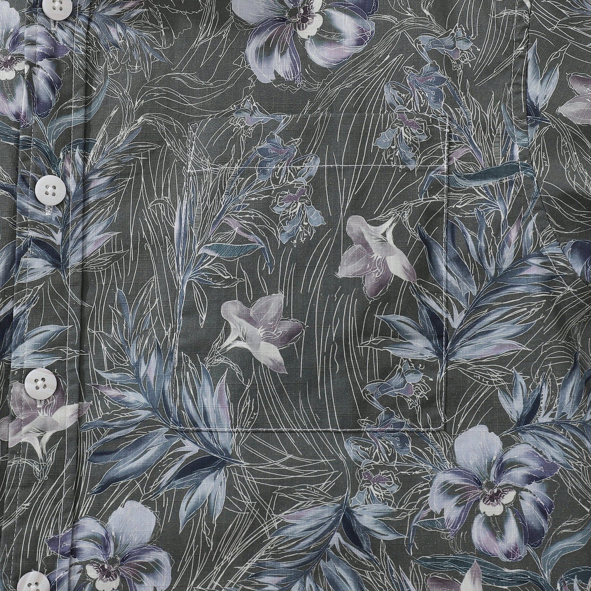 Hawaiian Shirts For Men 1920s Vintage Cotton Misty Garden Short Sleeve Aloha Shirt By Amy