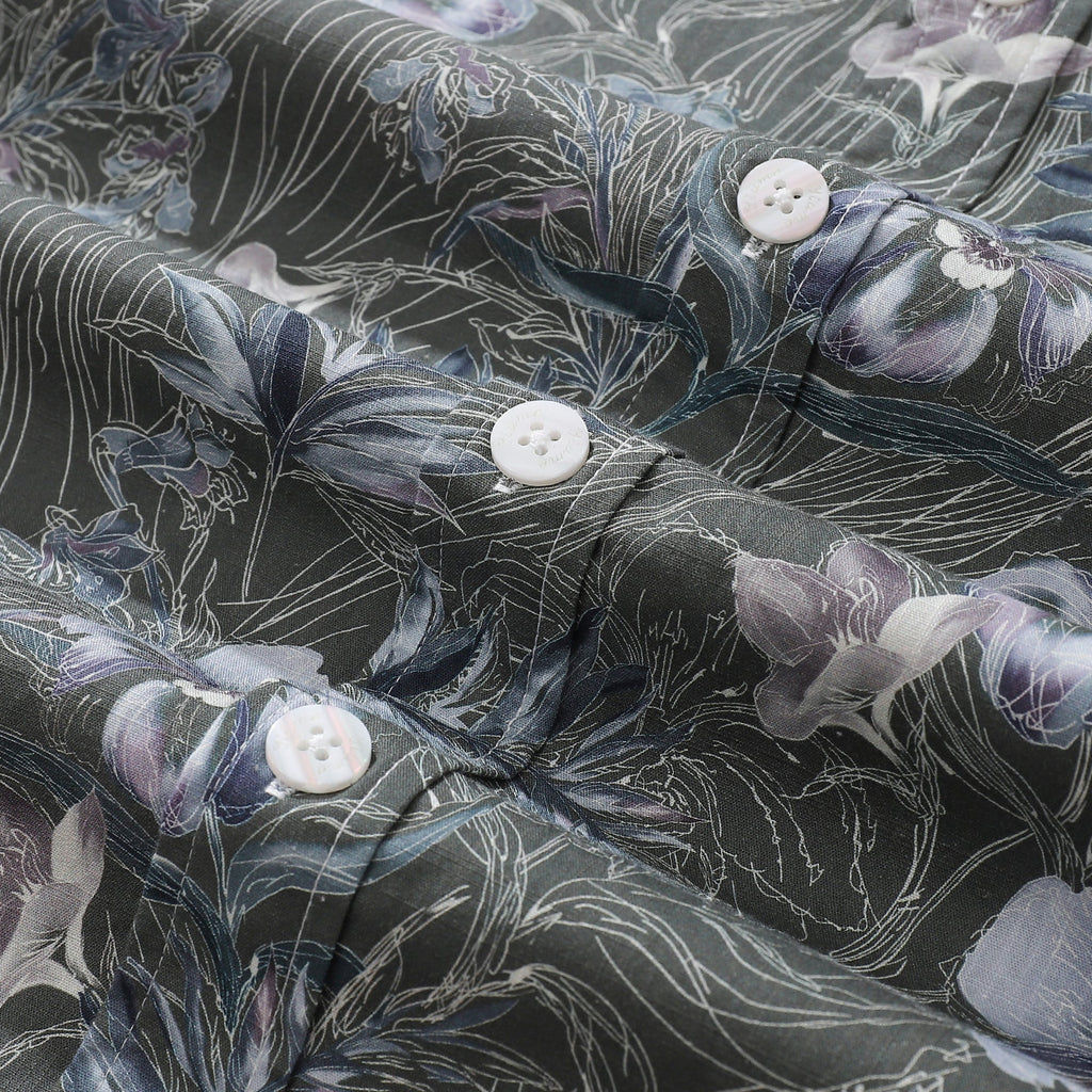 Hawaiian Shirts For Men 1920s Vintage Cotton Misty Garden Short Sleeve Aloha Shirt By Amy