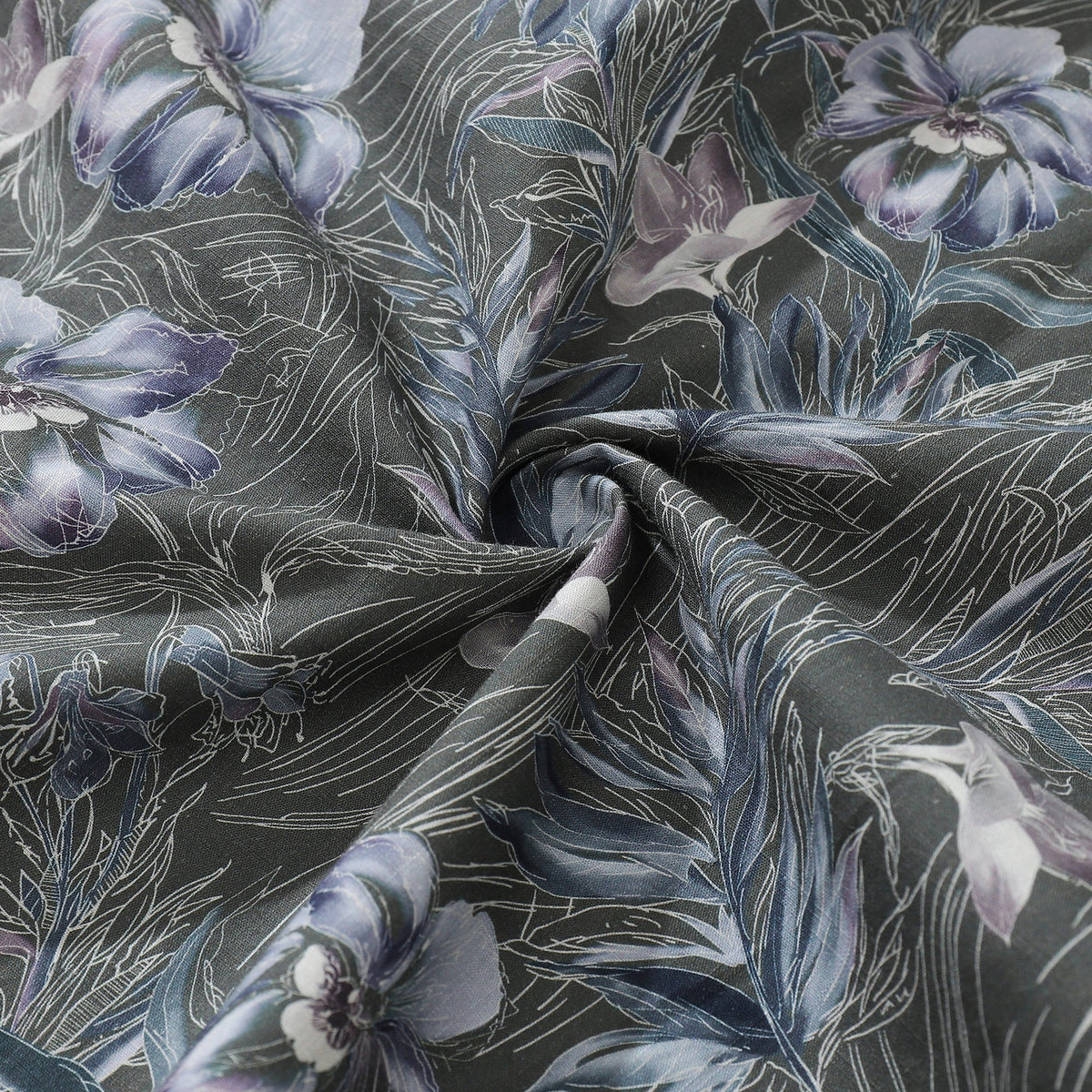 Hawaiian Shirts For Men 1920s Vintage Cotton Misty Garden Short Sleeve Aloha Shirt By Amy