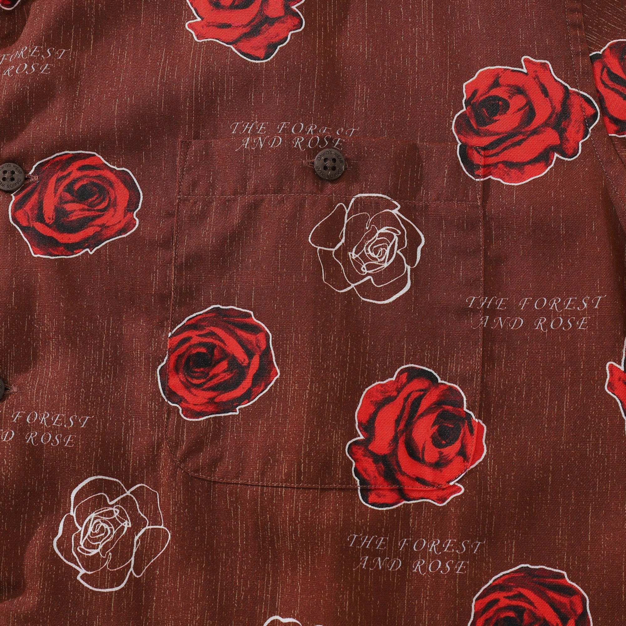 Valentine's Day Hawaiian Shirts For Men Gorgeous Rose Print Shirt Short Sleeve By Sylvia