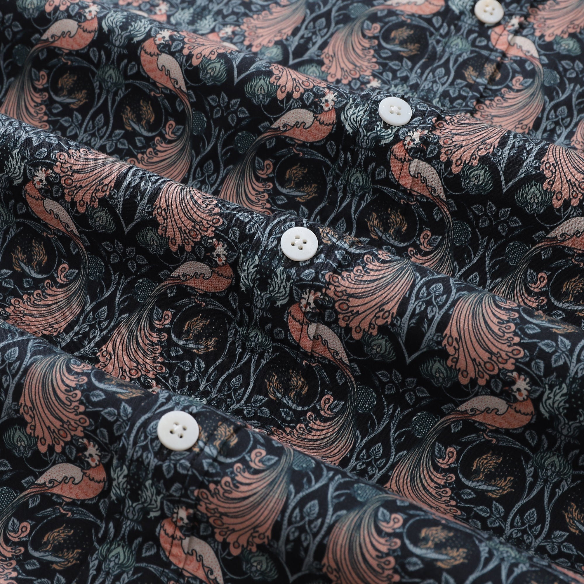 Hawaiian Shirts For Men Birds Designer Button-down Shirt By Amy