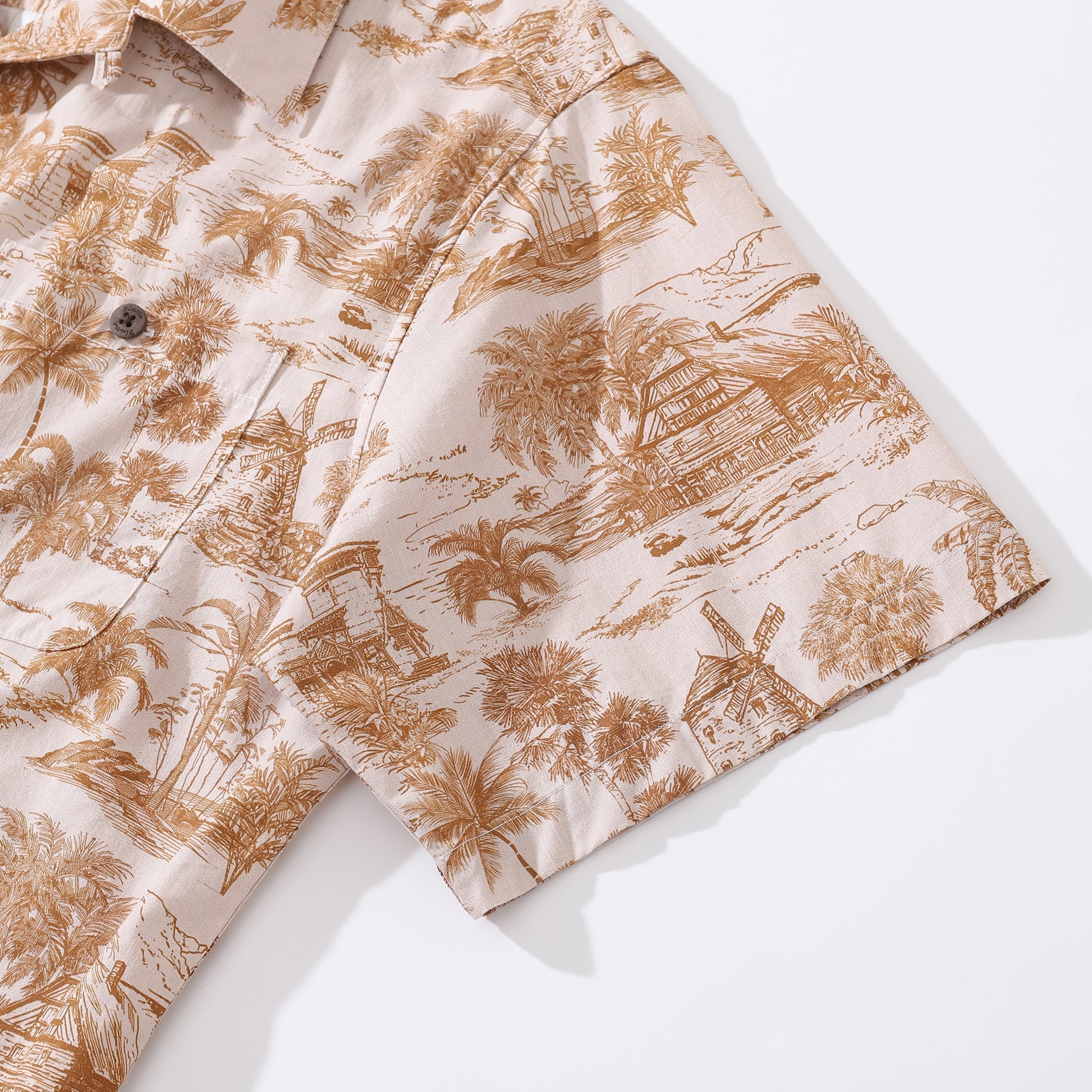 Hawaiian Shirt For Men California Dreams 1920s Vintage Shirt By Sherry