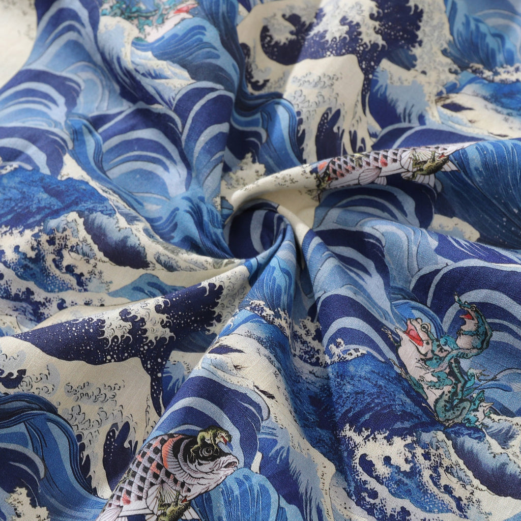 Men's Hawaiian Shirt Lucky Embrace Print Cotton Button-down Short Sleeve Aloha Shirt By Sun
