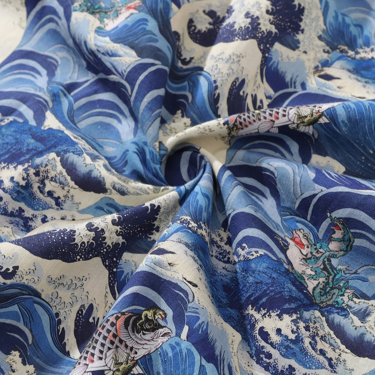 Men's Hawaiian Shirt Lucky Embrace Print Cotton Button-down Short Sleeve Aloha Shirt By Sun