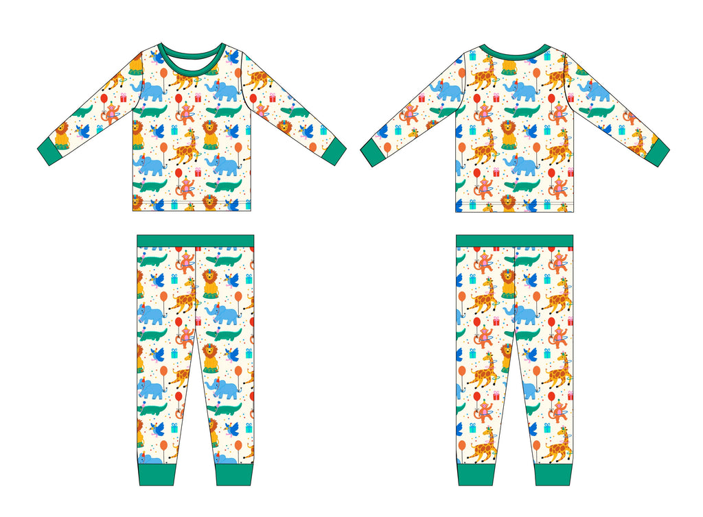 Party Animal Two Piece Pajamas