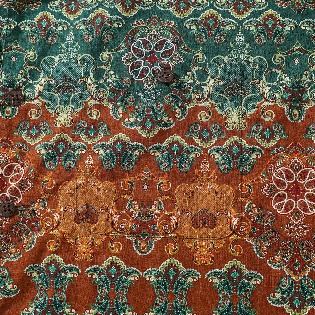 Hawaiian Shirts For Men Vintage Paisley Printed Shirt By Amy