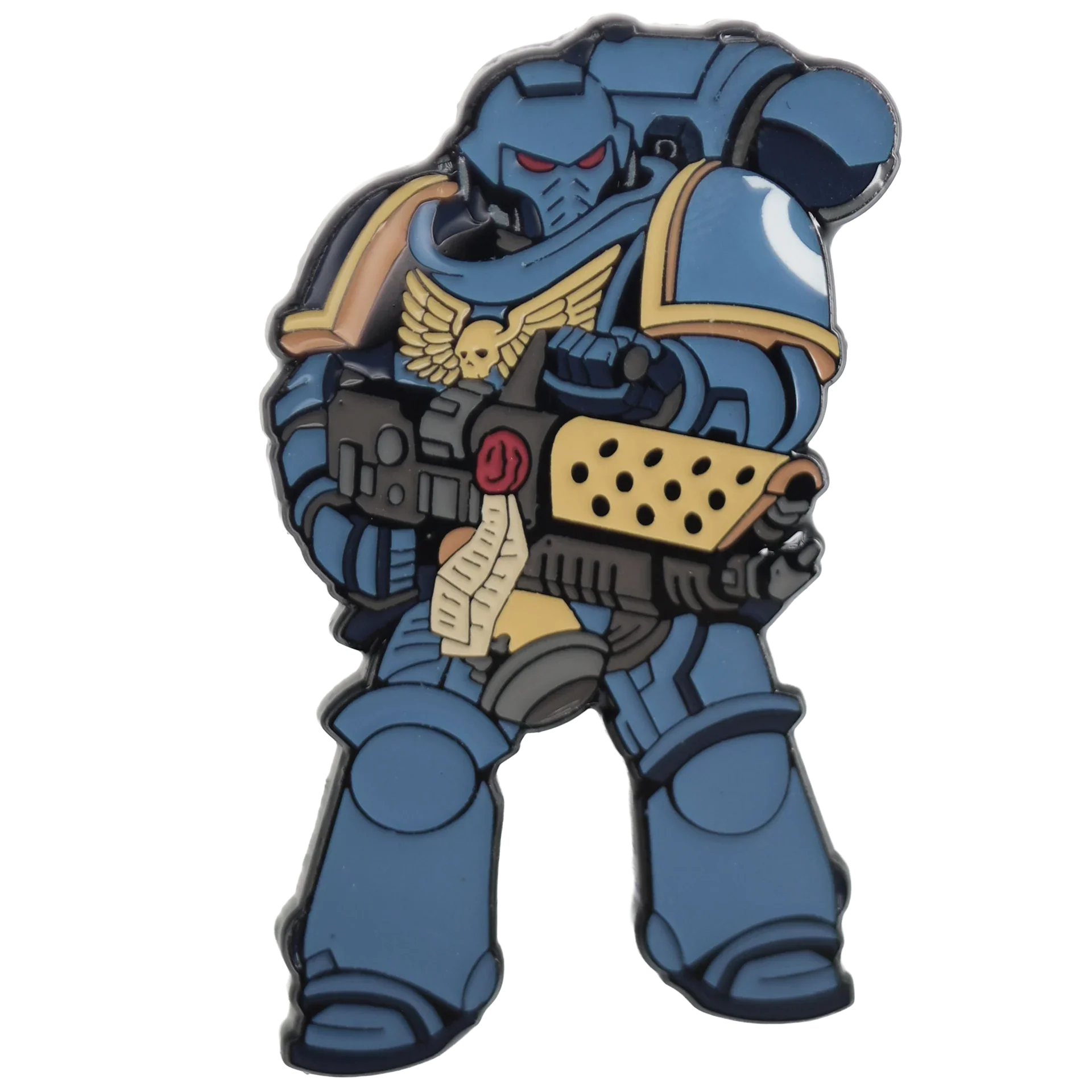 Foam Brain Mystery Loot: 40K Enamel Pins - Ultramarines vs Tyranids
