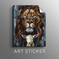 Lion and The Lamb Passover - Sticker