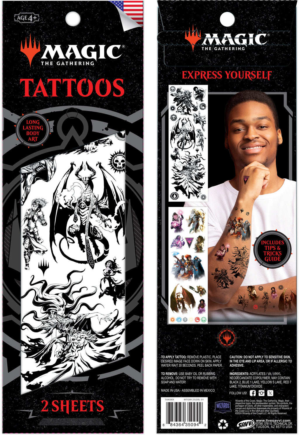 Magic the Gathering Flash Tattoo Pouch
