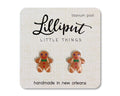 Lilliput Little Things - Gingerbread Man Earrings // Christmas // Stocking Stuffer