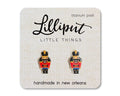Lilliput Little Things - Nutcracker Earrings // Stocking Stuffer // Christmas