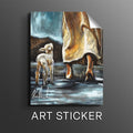 My Sheep Listen to My Voice - Sticker