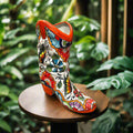 Colorful Boot Planter | Handmade Talavera Pot