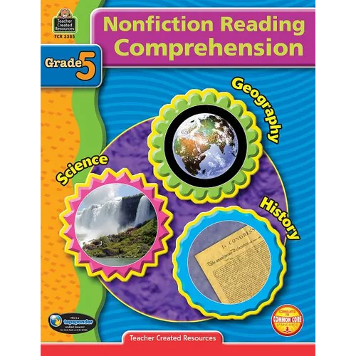 Nonfiction Reading Comprehension Grade 5 - Paperback