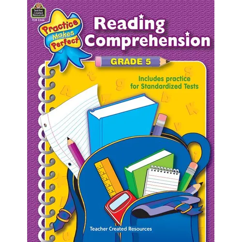 Reading Comprehension Grade 5 - Paperback