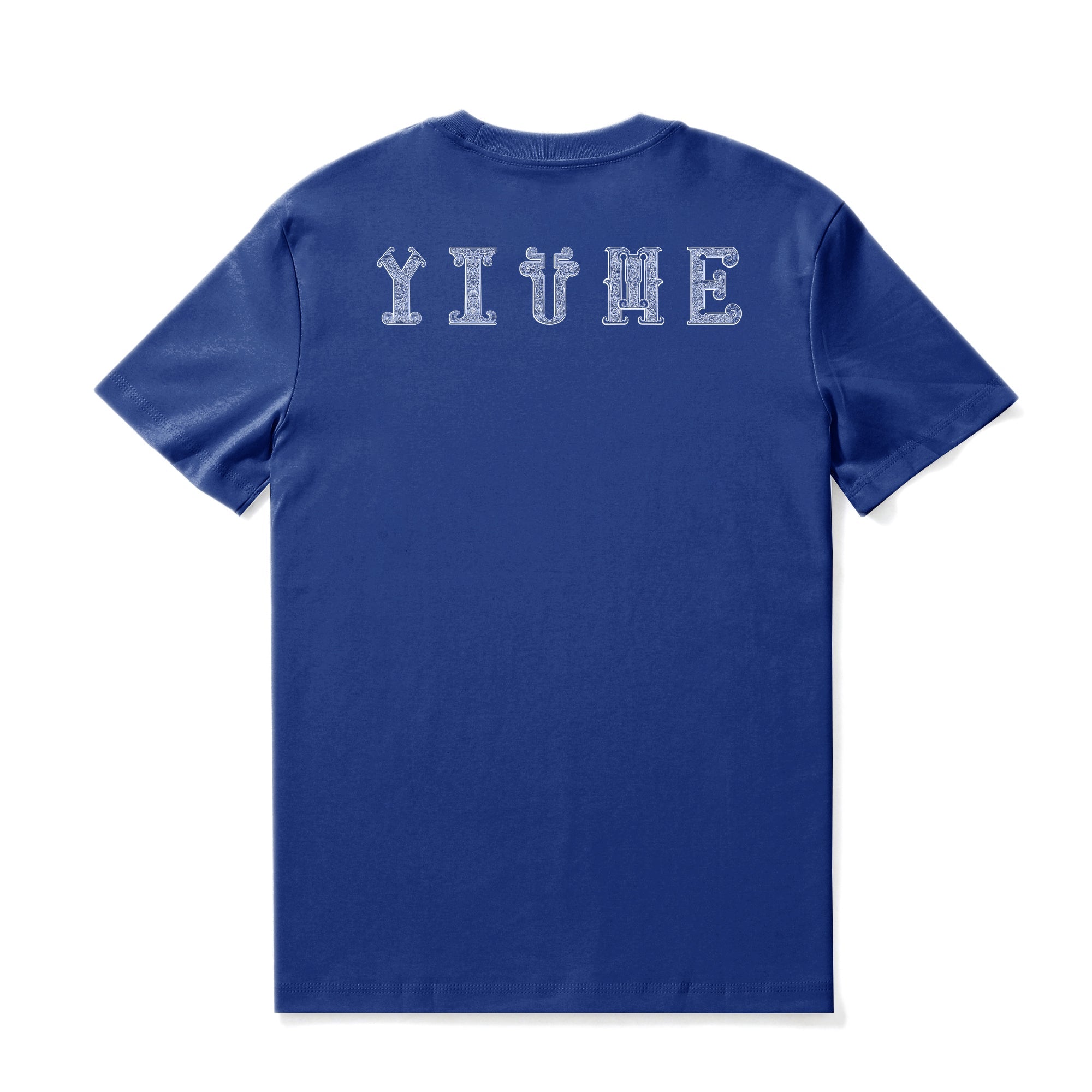 Hawaiian Tee For Men Letters & Fish Tee Crew Neck 100% Cotton By Cigar
