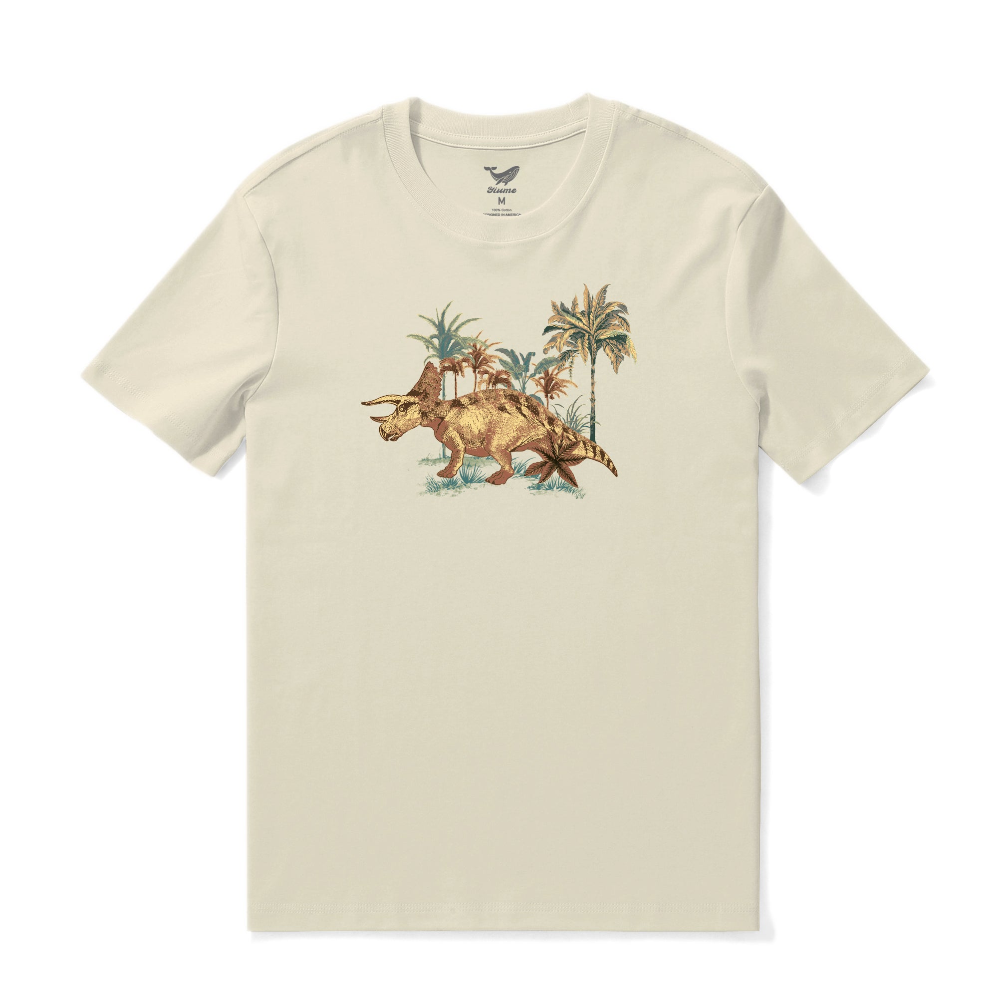 Hawaiian Tee For Men Prehistoric Relic Tee Crew Neck 100% Cotton By Cigar