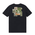Hawaiian Tee For Men Vintage Garden By Cigar Tee Crew Neck 100% Cotton