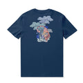 Hawaiian Tee For Men Tigar Tee Crew Neck 100% Cotton By Cigar