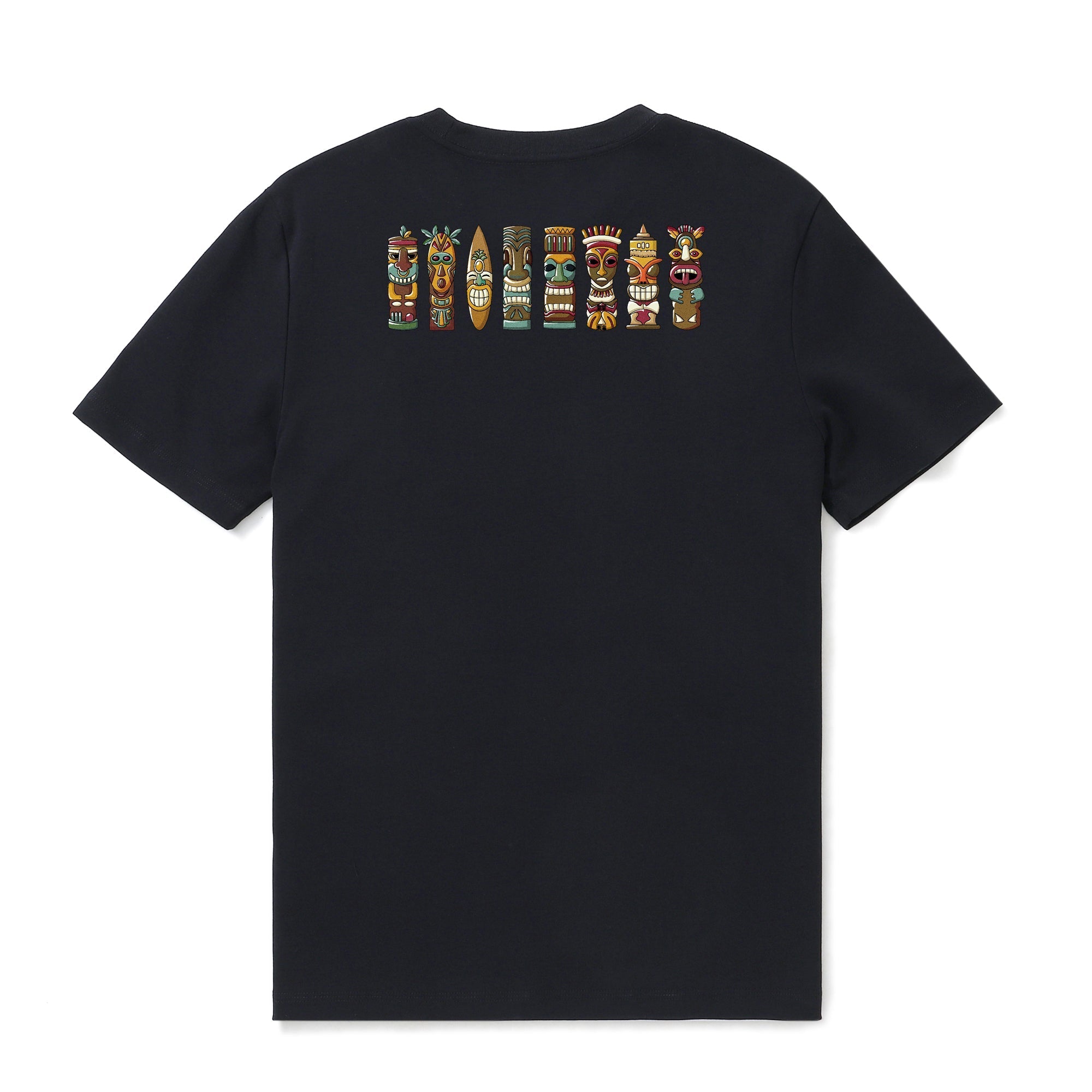 Hawaiian Tee For Men TIKI Tee Crew Neck 100% Cotton By Cigar
