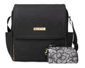Petunia Pickle Bottom Black Matte Leatherette - Boxy