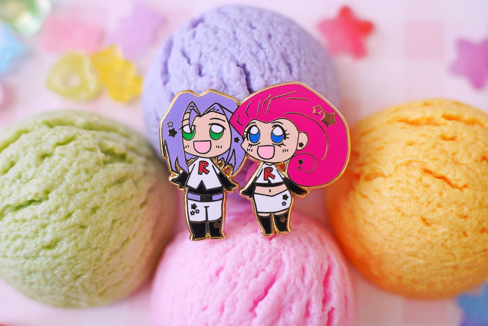 Pokemon: Team Rocket Enamel Pin