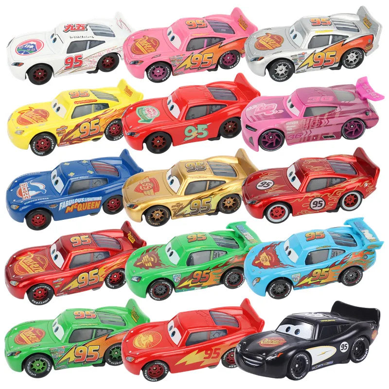 25 styles Lightning McQueen Disney Pixar Cars Toy 1:55 Metal Diecast Car Kids Toy Car