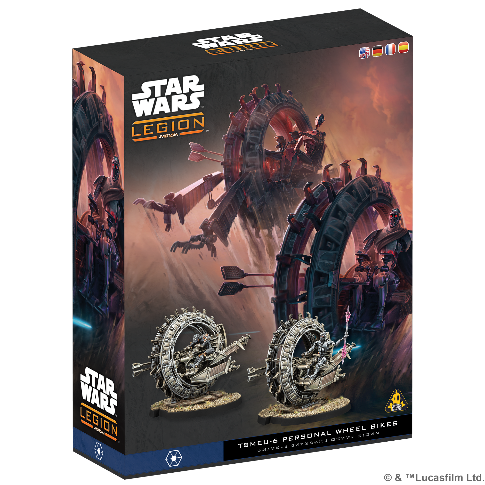 Star Wars: Legion - TSMEU-6 Personal Wheel Bike