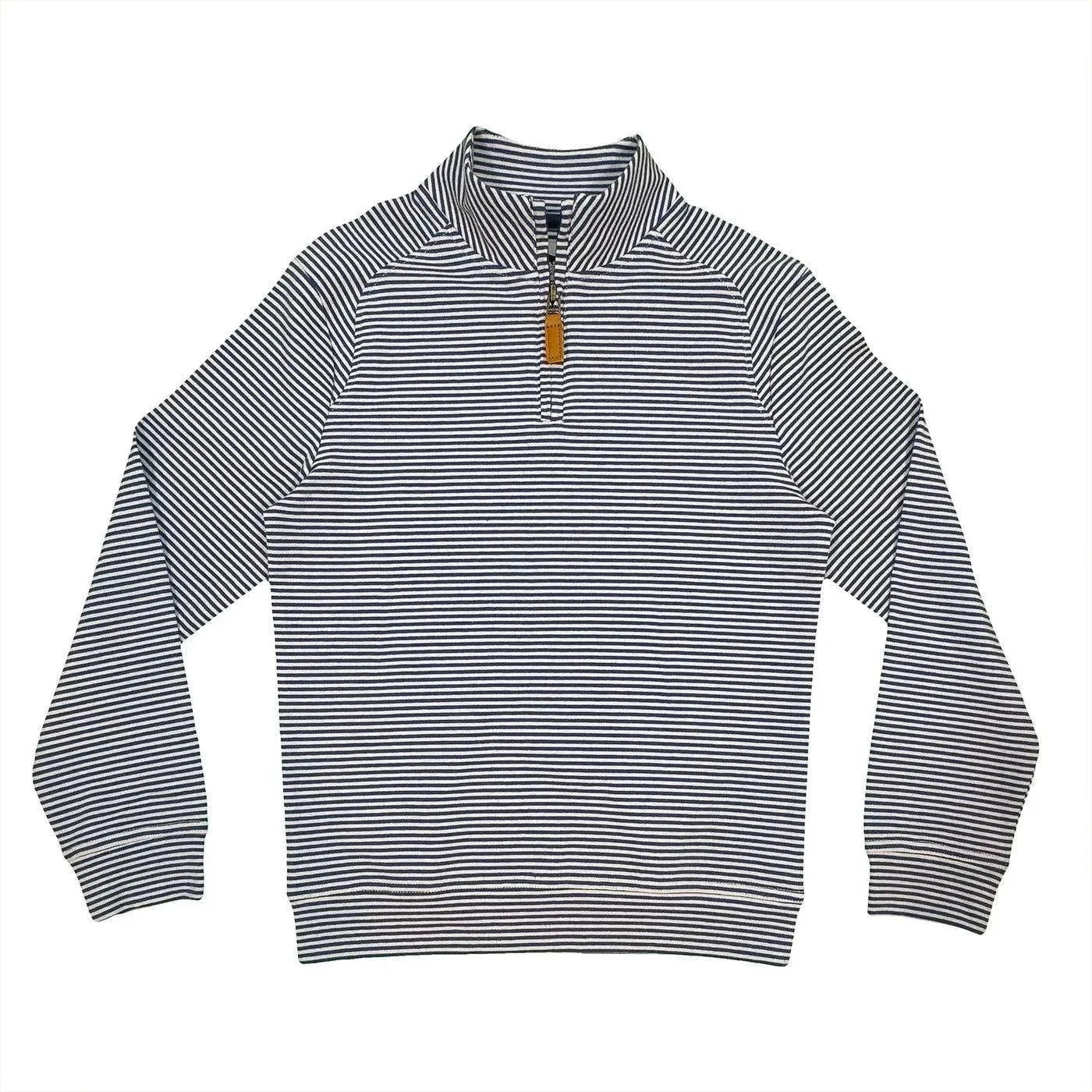 Saltwater Boys Company - Collins Quarter Pullover - Blue